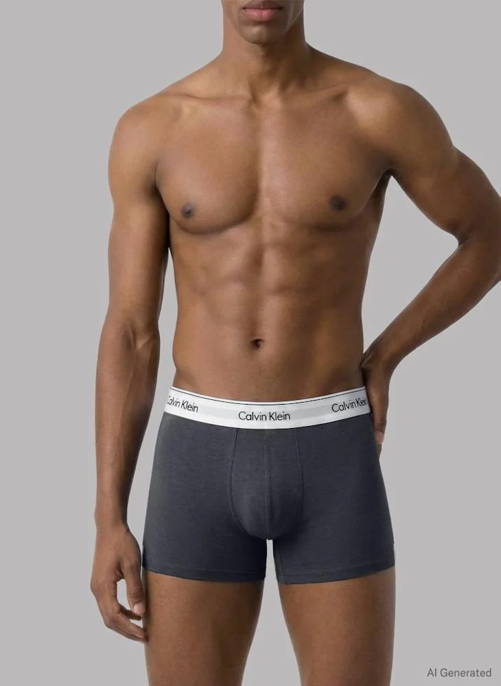 CALVIN KLEIN 3 Pack Boxer Briefs - Icon Cotton Stretch